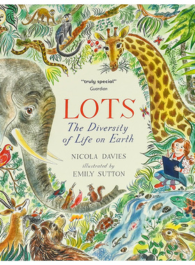 【现货】Lots:The Diversity of Life on Earth:1 许许多多:地球上生物的多样性 英文原版儿童趣味科普认知绘本3-6岁Nicola Davie