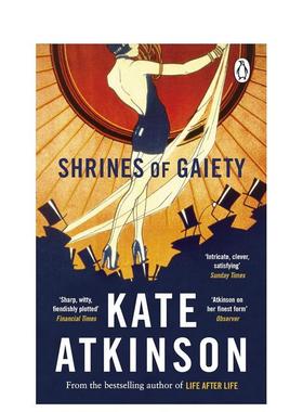 【预售】欢乐圣地 Shrines of Gaiety英文文学小说原版图书进口书籍Kate Atkinson外文