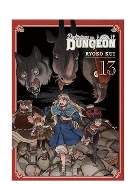 【现货】迷宫饭 13 Delicious In Dungeon， Vol. 13 英文进口原版漫画正版图书籍Ryoko Kui
