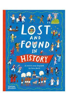【现货】失物招领：历史 互动找找书Lost and Found in History英文进口原版儿童绘本图书Clara Booth百科