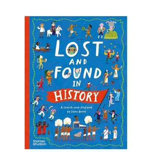 【现货】失物招领:历史 互动找找书Lost and Found in History英文进口原版儿童绘本图书Clara Booth百科