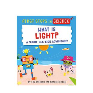 【现货】科学第一步：什么是光？ First Steps in Science: What is Light? 英文进口原版儿童绘本Kay Barnham外文正版图书