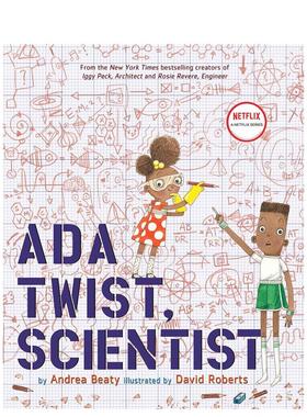 【现货】艾达转动脑筋 科学家 【The Questioneers】ADA TWIST， SCIENTIST 原版英文儿童绘本