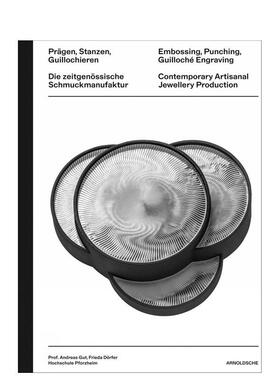 【预售】压花、冲压与玑镂雕刻：当代手工珠宝制作工艺 Embossing， Punching， Guilloche Engraving  英文进口原版珠宝首饰图书