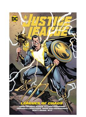 【预售】Justice League Vol. 3：Leagues of Chaos，正义联盟 卷3：混乱联盟 Brian Michael Bendis  英文漫画 外文进口原版图书