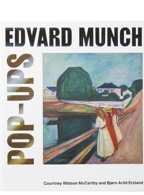 【预售】爱德华·蒙克立体书Edvard Munch Pop-Ups英文进口原版艺术画册画集外文图书Courtney Watson McCarthy & Bj?rn Arild Er