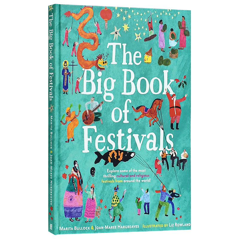 【现货】The Big Book of Festivals，节日之书 英文原版图书籍进口正版 Faber & Faber 儿童绘本-节日庆典