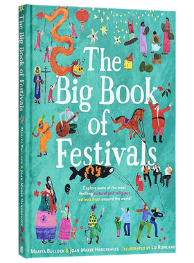 【现货】The Big Book of Festivals，节日之书 英文原版图书籍进口正版 Faber & Faber 儿童绘本-节日庆典