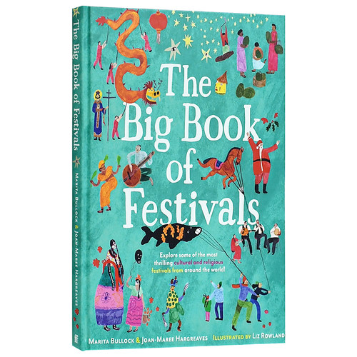 【现货】The Big Book of Festivals，节日之书 英文原版图书籍进口正版 Faber & Faber 儿童绘本-节日庆典