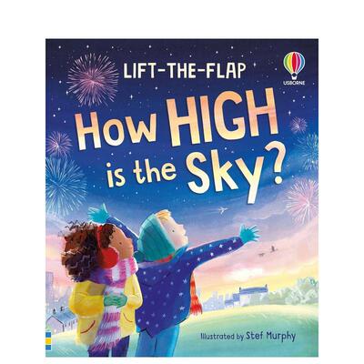 【现货】【问答翻翻书】天有多高？ 【Very First Questions and Answers】How high is the sky? 英文进口原版儿童绘本图书Usbor