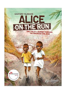 【预售】【2023哈维奖*佳国际图书】奔跑中的爱丽丝 Alice on the Run 英文漫画 外文进口原版图书籍Humanoids