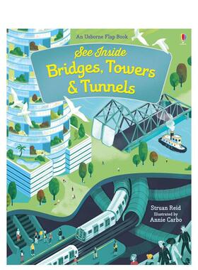 【现货】 See Inside:Bridges, Towers and Tunnels 桥、塔、隧道