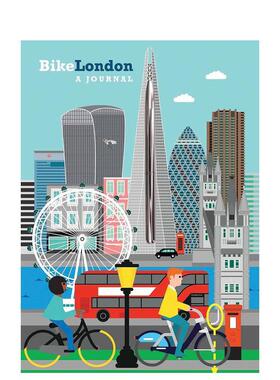 【现货】 Bike London Journal自行车伦敦之旅英文原版图书籍进口正版Lisa T.E. Sonne and Robert Samuel Hanson外文
