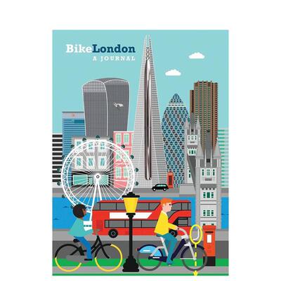【现货】 Bike London Journal自行车伦敦之旅英文原版图书籍进口正版Lisa T.E. Sonne and Robert Samuel Hanson外文