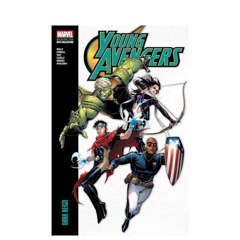 【预售】少年复仇者 现代纪元史诗合集:黑暗王朝 Young Avengers Modern Era Epic Collection 英文进口原版漫画外文图书 Jim Ch