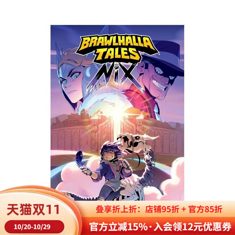【预售】英灵神殿大乱斗传奇故事：尼克斯 Brawlhalla Tales: Nix 英文漫画进口原版图书籍 黑马漫画R.J. Jost Matt Woomer Rosha