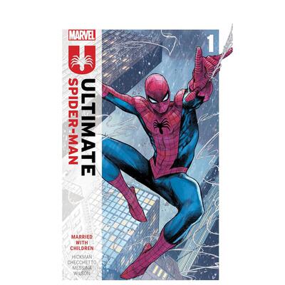 【现货】【Marvel漫威】蜘蛛侠 卷1：已婚生活 ULTIMATE SPIDER-MAN BY JONATHAN HICKMAN VOL. 1 英文进口原版漫画图书HICKMAN