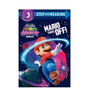【预售】马力欧银河大电影：马力欧起飞！（精装）The Super Mario Galaxy Movie英文进口原版儿童分阶阅读图书Benjamin Harper;