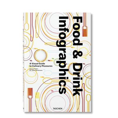 【预售】食物&饮料信息图：烹饪乐趣的视觉指南Food & Drink Infographics：A Visual Guide to Culinary Pleasures英文进口原版平