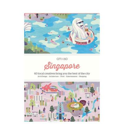 【预售】【60城市指南】新加坡 【CITIx60 City Guides】Singapore 英文进口原版旅行图书Victionary