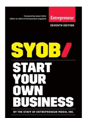 【现货】 Start Your Own Business 开始你的自主创业 英文原版图书籍进口正版商业行销The Staff of Entrepreneur Media