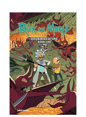 【预售】瑞克与莫蒂 卷1 Rick and Morty Vol. 1  英文漫画Ryan Ferrier Sam Maggs外文进口原版图书籍Oni Press