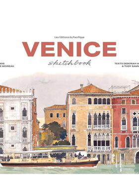 【现货】【Sketchbooks】Venice Sketchbook，威尼斯水彩速写（新版） 英文原版图书籍进口正版 Fabrice Moireau 艺术技法