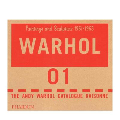 【预售】安迪?沃霍尔作品全集：绘画与雕塑 1961-1963 （第 1 卷） The Andy Warhol Catalogue Raisonné 英文进口原版艺术画册画
