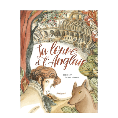 【现货】狼和英国人 LA LOUVE ET L'ANGLAIS 法国插画家Tiziana Romanin作品 法文原版进口经典故事艺术绘本