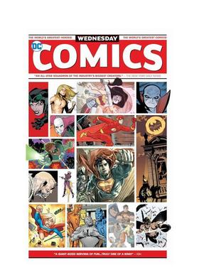 【预售】星期三漫画（2025 版） Wednesday Comics (2025 Edition) 英文进口原版漫画外文图书 Dan DiDio  Jose Luis Garcia-Lope