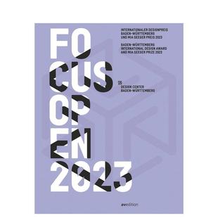 英文设计图书 Wurttemberg FOCUS Baden Center Design 2023年焦点开放 2023 OPEN 预售