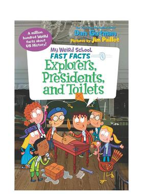 【现货】My Weird School Fast Facts: Explorers, Presidents, and Toilets，【我的怪学校】快速事实:儿童