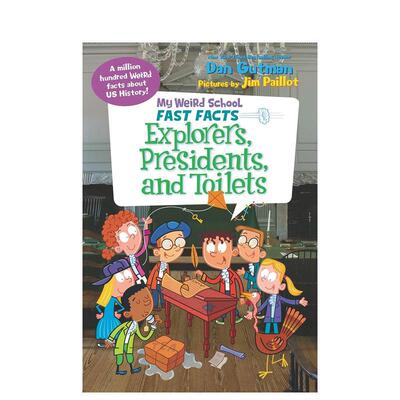 【现货】My Weird School Fast Facts: Explorers, Presidents, and Toilets，【我的怪学校】快速事实:儿童