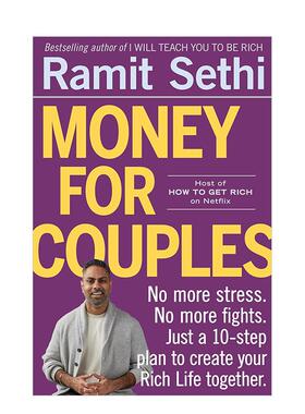 【预售】夫妻理财：十步共同创造富足人生 Money For Couples Ramit Sethi 理财规划 英文进口原版商业行销图书Ramit Sethi外文