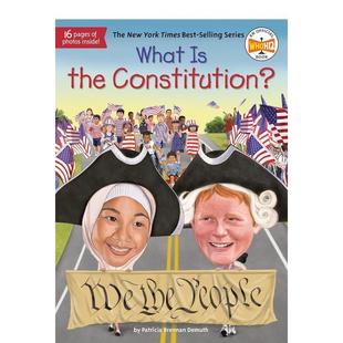 THE PATRICIA 预售 BRENNAN 6岁DEMUTH 什么是宪法?WHAT 章节书儿童图书籍3 CONSTITUTION?英文进口原版