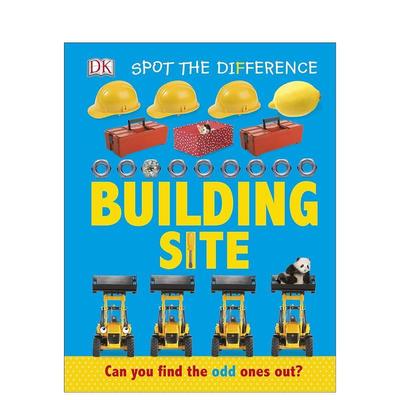 【预售】Spot the Difference Building Site: Can you find the odd one out?找出不同的建筑：你能找到奇怪的那个吗 英文进口原