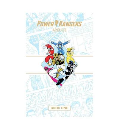 【预售】超凡战队 豪华版档案 卷1 Power Rangers Archive Book One Deluxe Edition HC 英文漫画进口原版外文图书籍Fabien Nicie
