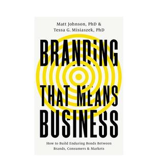 英文进口原版 Mat 书籍 Means Business that 品牌意味着商业：为您带来优势 Branding 商业行销图书Johnson Economist 预售
