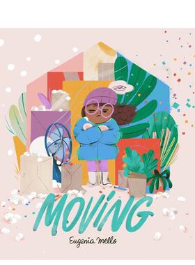 【现货】Moving 搬家 插画师Eugenia Mello 艺术绘本 3-6岁