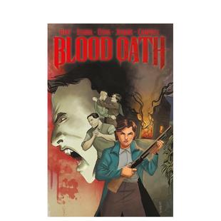Blood Oath 英文漫画 图书籍Dark 血誓 外文进口原版 Horse 预售
