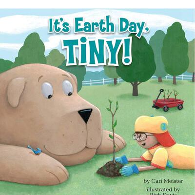 【预售】今天是地球日,小小!It’s Earth Day, Tiny!英文进口原版章节书儿童图书籍3-6岁Meister  Cari