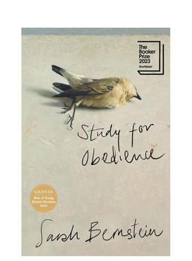 【预售】【2023布克奖短名单】服从性研究 Study for Obedience 英文进口原版文学小说BERNSTEIN SARAH 外文图书籍