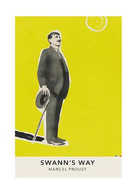 【预售】【复古经典法国文学】去斯万家那边 马塞尔·普鲁斯特 Swann's Way 英文进口原版文学小说Marcel Proust外文图书籍