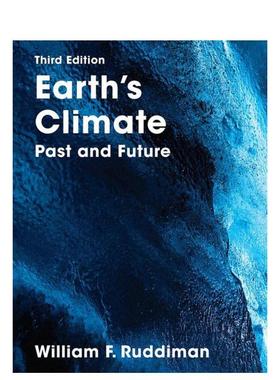 【现货】地球气候:过去和未来 Earth's Climate: Past and Future英文社会科学原版图书外版进口书籍William Ruddiman W.H. Freem