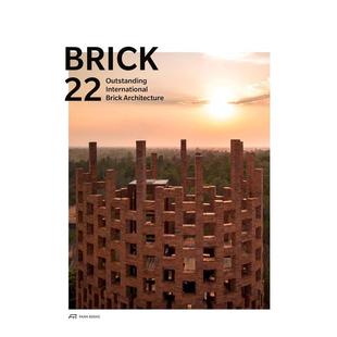 英文进口原版 Wie ArchitectureBrick 22：杰出 International Brick Outstanding 建筑设计图书 国际砖块建筑 预售