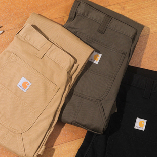 现货正品Carhartt卡哈特B324休闲裤男士美式重磅工装裤纯棉斜纹裤