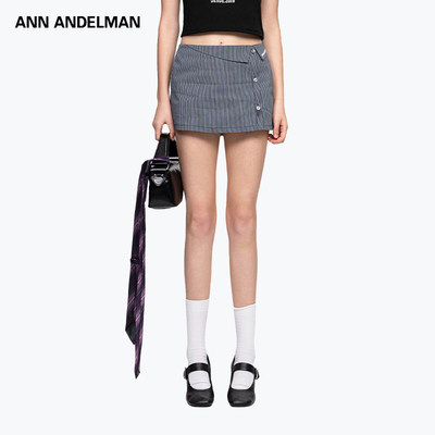 ANNANDELMAN细条纹衬衫西装裙