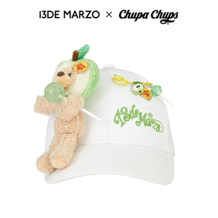 13DE MARZO x 珍宝珠联名系列2026春夏新款糖果别针百搭棒球帽子