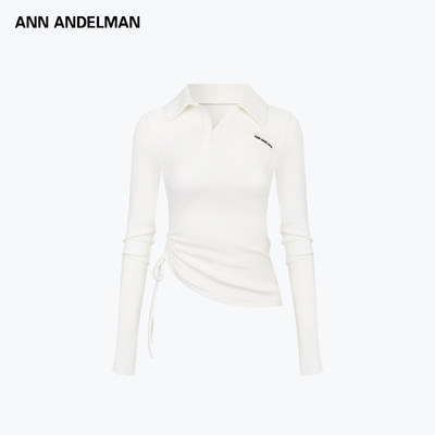 ANNANDELMAN歪扭解构POLO衫女
