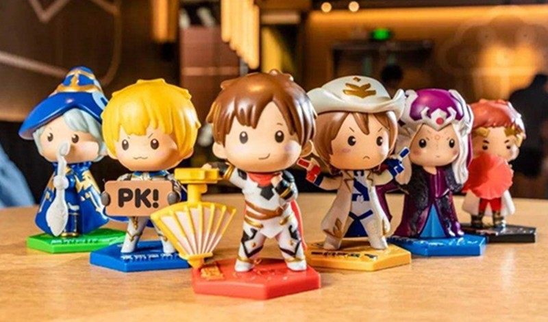 麦当劳全职高手手办摆件玩具沙尔克斯大漠孤烟